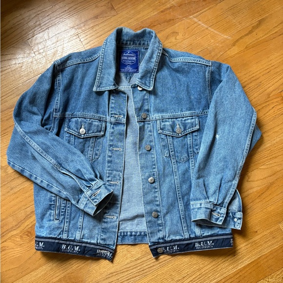 B.U.M. Equipment Jackets & Blazers - B.U.M. Equipment Women's Light Blue Denim Jean Jacket